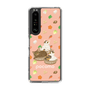 スリムプロテクションケース［ TAKI - 猫鍋ぽこもピンク ］