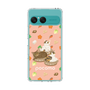 スリムプロテクションケース［ TAKI - 猫鍋ぽこもピンク ］