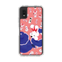 スリムプロテクションケース［ まれ - ウサギのぬいぐるみ・ギンガム ］