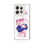スリムプロテクションケース［ まれ - お茶会・ドット ］