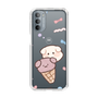 スリムプロテクションケース［ はなえぴこ - いぬアイスクリーム ］