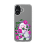 スリムプロテクションケース［ 砂粒 - 巻花Pink ］