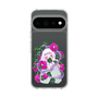スリムプロテクションケース［ 砂粒 - 巻花Pink ］