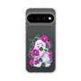 スリムプロテクションケース［ 砂粒 - 巻花Pink ］