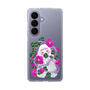 スリムプロテクションケース［ 砂粒 - 巻花Pink ］