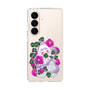スリムプロテクションケース［ 砂粒 - 巻花Pink ］