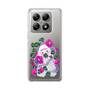 スリムプロテクションケース［ 砂粒 - 巻花Pink ］