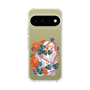スリムプロテクションケース［ 砂粒 - 巻花Orange ］