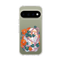 スリムプロテクションケース［ 砂粒 - 巻花Orange ］