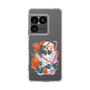 スリムプロテクションケース［ 砂粒 - 巻花Orange ］