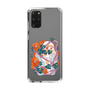 スリムプロテクションケース［ 砂粒 - 巻花Orange ］