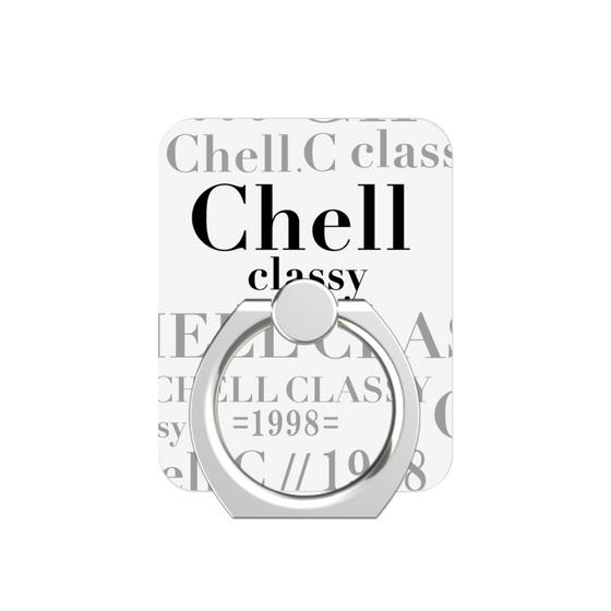 スマホリング［ Chell classy - Logotype ］