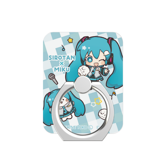 スマホリング［ しろたん×初音ミク - しろたん×初音ミク ］