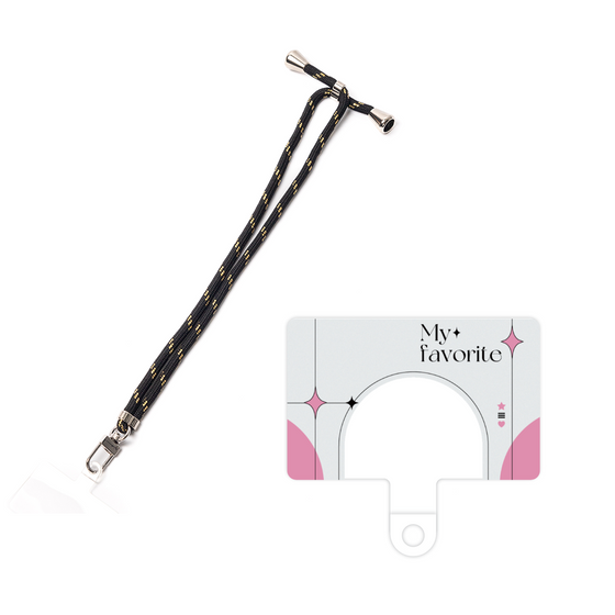 スマホショルダータグ［ オリジナル - チェキケース - ピンク ］