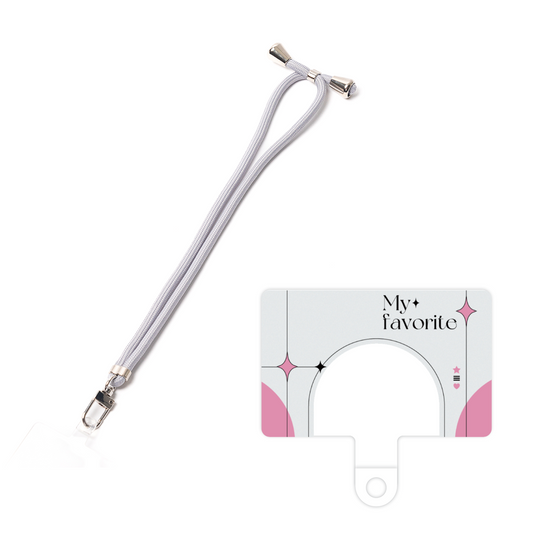 スマホショルダータグ［ オリジナル - チェキケース - ピンク ］