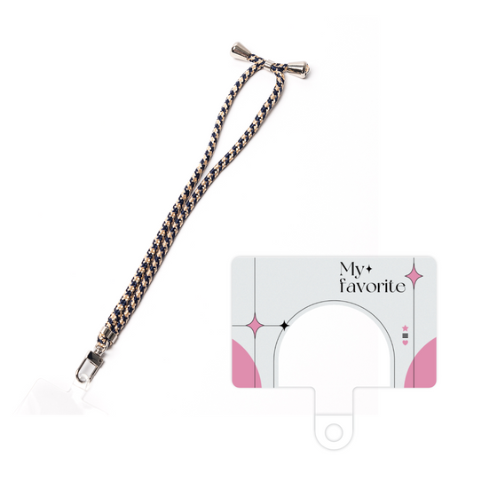 スマホショルダータグ［ オリジナル - チェキケース - ピンク ］