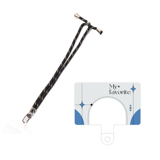 スマホショルダータグ［ オリジナル - チェキケース - ブルー ］