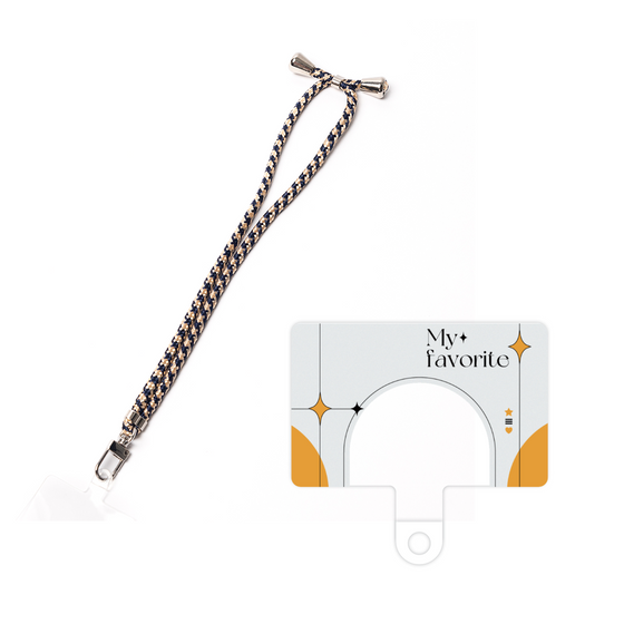 スマホショルダータグ［ オリジナル - チェキケース - オレンジ ］