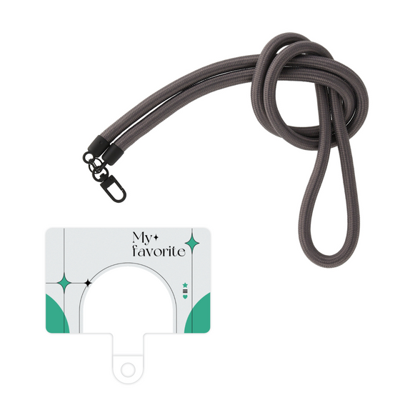 スマホショルダータグ［ オリジナル - チェキケース - グリーン ］