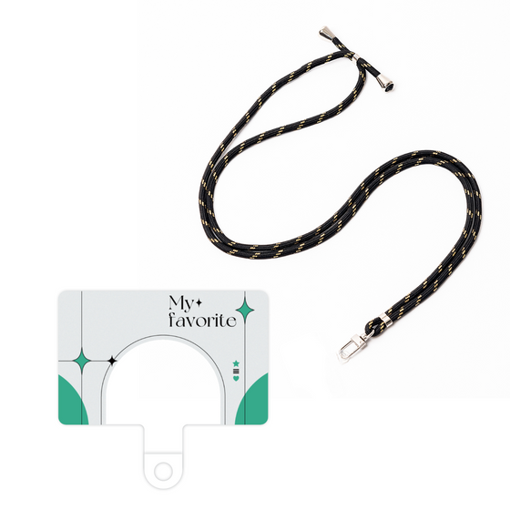 スマホショルダータグ［ オリジナル - チェキケース - グリーン ］