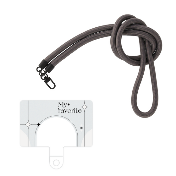 スマホショルダータグ［ オリジナル - チェキケース - ホワイト ］