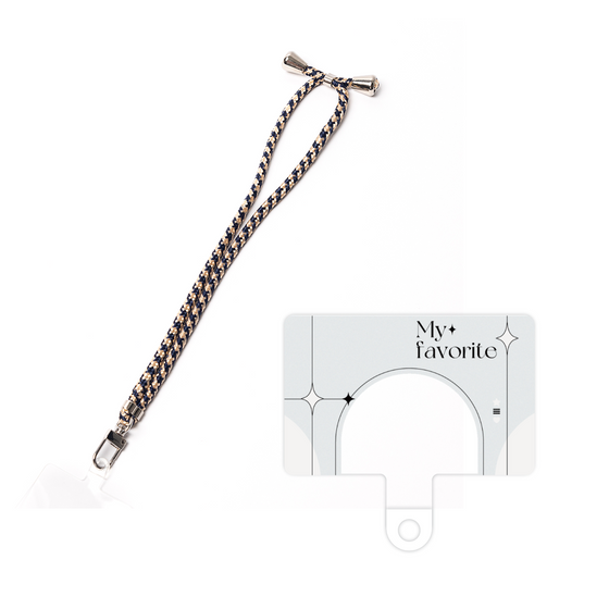 スマホショルダータグ［ オリジナル - チェキケース - ホワイト ］