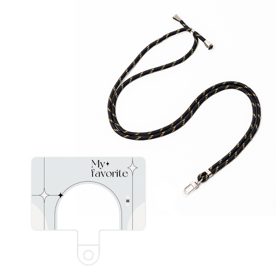 スマホショルダータグ［ オリジナル - チェキケース - ホワイト ］