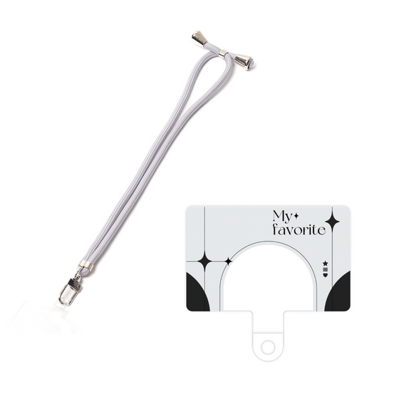 スマホショルダータグ［ オリジナル - チェキケース - ブラック ］