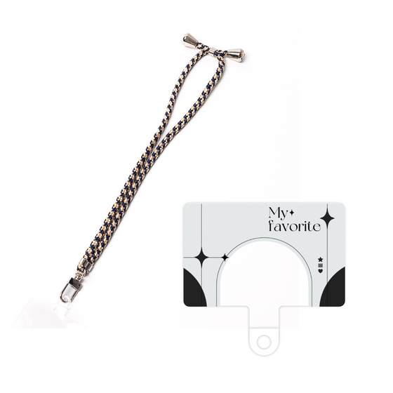 スマホショルダータグ［ オリジナル - チェキケース - ブラック ］