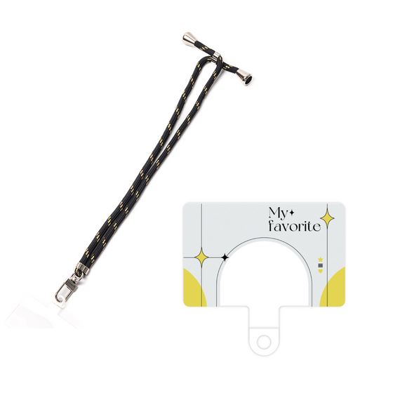 スマホショルダータグ［ オリジナル - チェキケース - イエロー ］