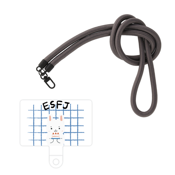 スマホショルダータグ［ オリジナル - ESFJ 領事 - キャラクター ］