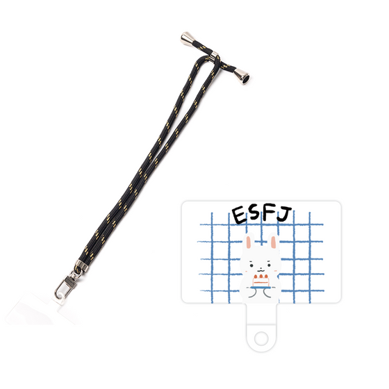 スマホショルダータグ［ オリジナル - ESFJ 領事 - キャラクター ］