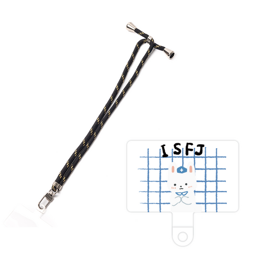スマホショルダータグ［ オリジナル - ISFJ 擁護者 - キャラクター ］