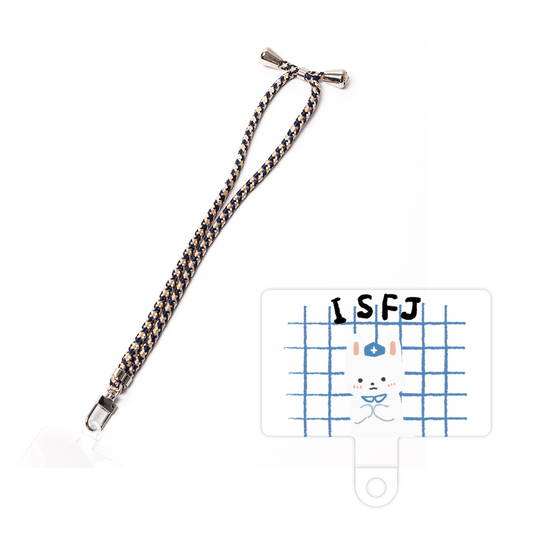 スマホショルダータグ［ オリジナル - ISFJ 擁護者 - キャラクター ］