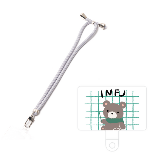 スマホショルダータグ［ オリジナル - INFJ 提唱者 - キャラクター ］
