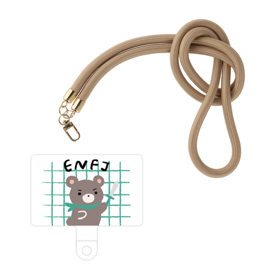 スマホショルダータグ［ オリジナル - ENFJ 主人公 - キャラクター ］