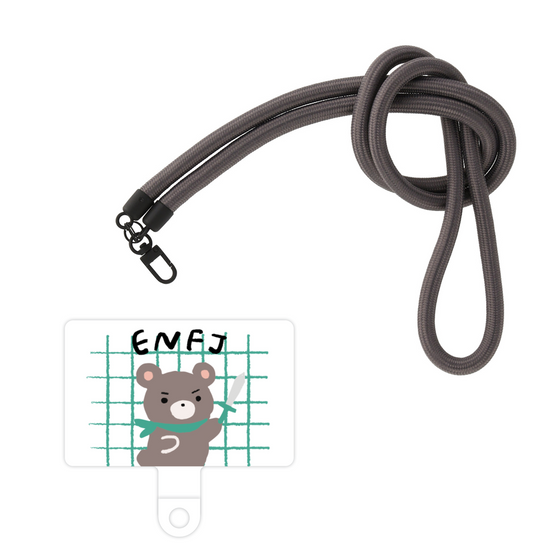 スマホショルダータグ［ オリジナル - ENFJ 主人公 - キャラクター ］