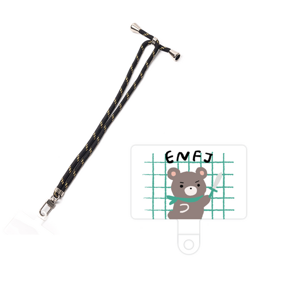 スマホショルダータグ［ オリジナル - ENFJ 主人公 - キャラクター ］