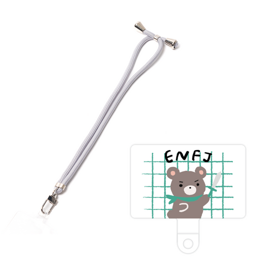 スマホショルダータグ［ オリジナル - ENFJ 主人公 - キャラクター ］