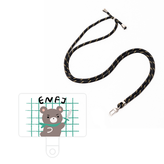 スマホショルダータグ［ オリジナル - ENFJ 主人公 - キャラクター ］