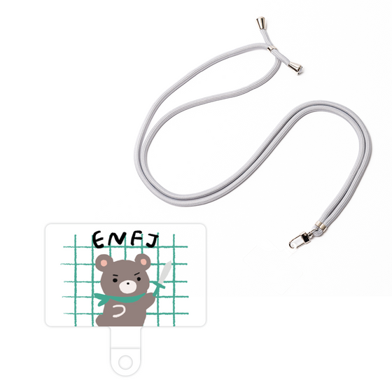 スマホショルダータグ［ オリジナル - ENFJ 主人公 - キャラクター ］