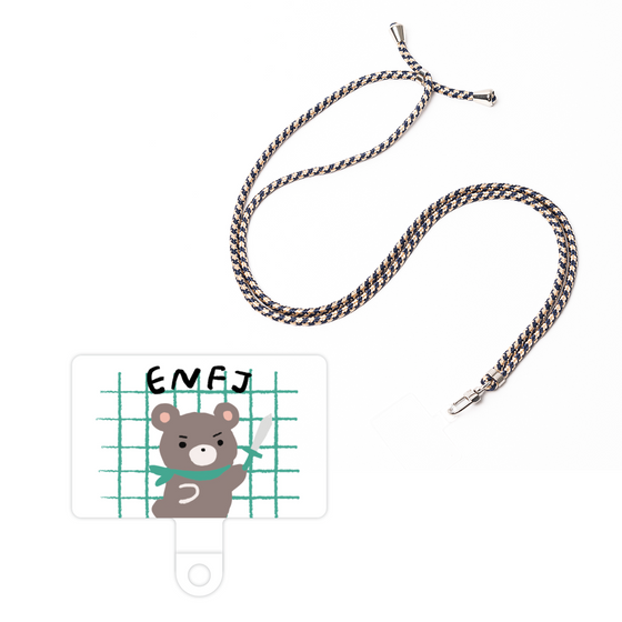 スマホショルダータグ［ オリジナル - ENFJ 主人公 - キャラクター ］