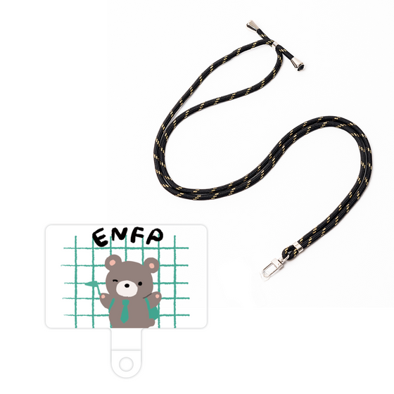 スマホショルダータグ［ オリジナル - ENFP 運動家 - キャラクター ］