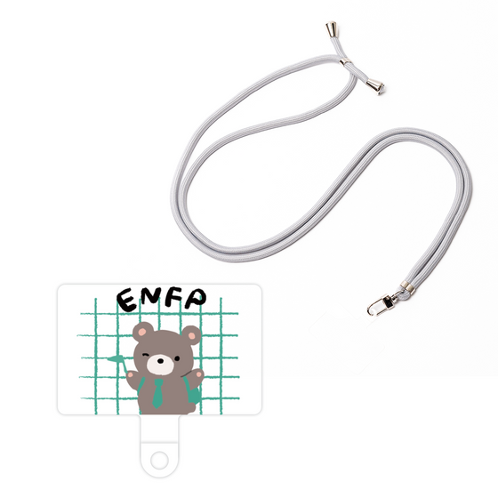 スマホショルダータグ［ オリジナル - ENFP 運動家 - キャラクター ］