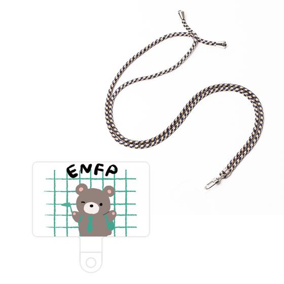 スマホショルダータグ［ オリジナル - ENFP 運動家 - キャラクター ］