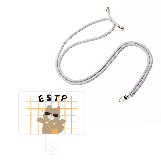 スマホショルダータグ［ オリジナル - ESTP 起業家 - キャラクター ］