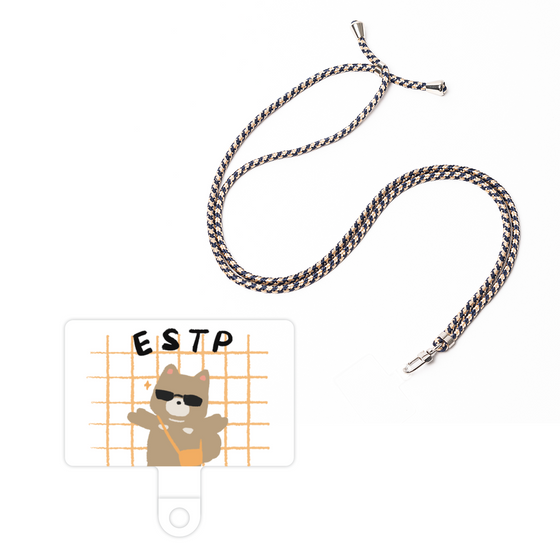 スマホショルダータグ［ オリジナル - ESTP 起業家 - キャラクター ］
