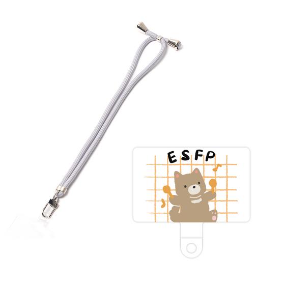 スマホショルダータグ［ オリジナル - ESFP エンターテイナー - キャラクター ］