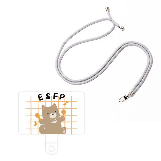 スマホショルダータグ［ オリジナル - ESFP エンターテイナー - キャラクター ］
