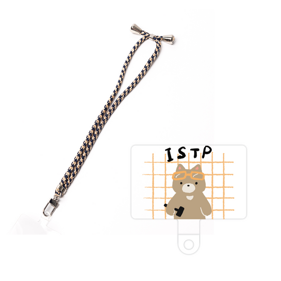 スマホショルダータグ［ オリジナル - ISTP 巨匠 - キャラクター ］